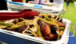Italian Sausage with Saute Onions & Peppers
