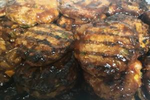 Pineapple Teriyaki Turkey Burgers